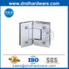 Pivot de verre Hardware de porte en acier inoxydable charnières en verre pour la porte de la douche-DDGH003