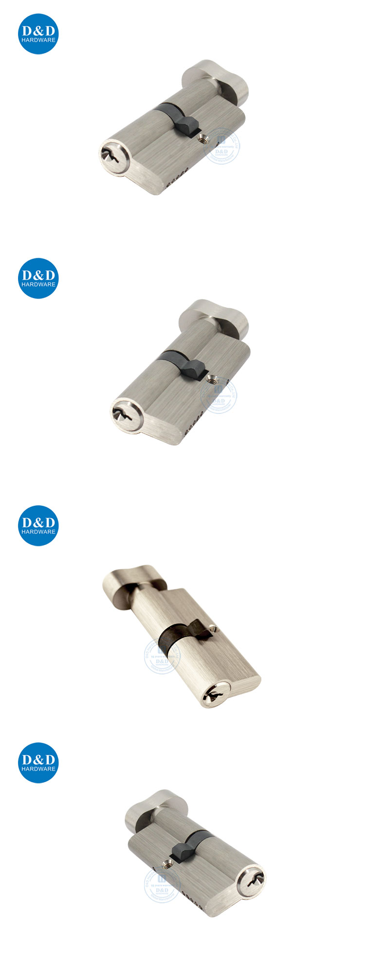 6 Pin Cylindre de verrouillage 