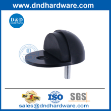 Hémisphère en acier inoxydable Matt Black Extérieur Porte Stop-DDDS003
