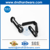 Sécurité en acier inoxydable Matt Black Door Chain Lock pour chambre-DDDG003