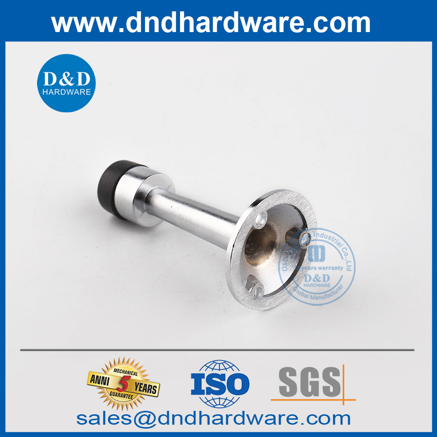 Zinc alliage polonais chrome meilleur stopper de porte security-ddds019
