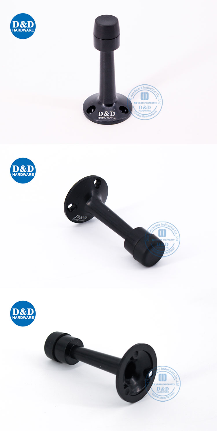 STOWS de porte noire mate stops-ddds019