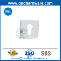 Poignée de levier de porte carrée en acier inoxydable Écusson pour la porte en métal-Ddes002