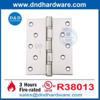 Certification 5 pouces Certification répertoriée Mortise Fire Door Hinge-DDSS007-Fr
