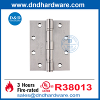 UL R38013 Deux roulements à billes à charnière en acier inoxydable Fournisseur-DDSS006-FR-5X4X3.4