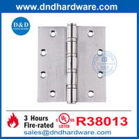 Acier inoxydable ul répertorié UL 10C 5 'x4,5 ' x3,4 mm Hinge-DDSSS008-FR-5X4.5x3.4 x3,4 mm 