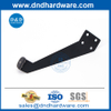 Matt Black en acier inoxydable Arrêt de porte en tête sur la porte-DDDS026