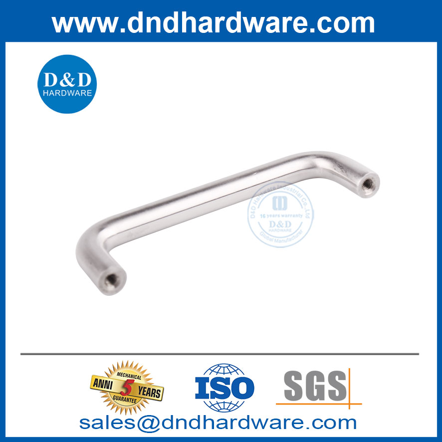 Accessoires de quincaillerie de meubles poignées d'armoire en argent et pulls-ddfh003