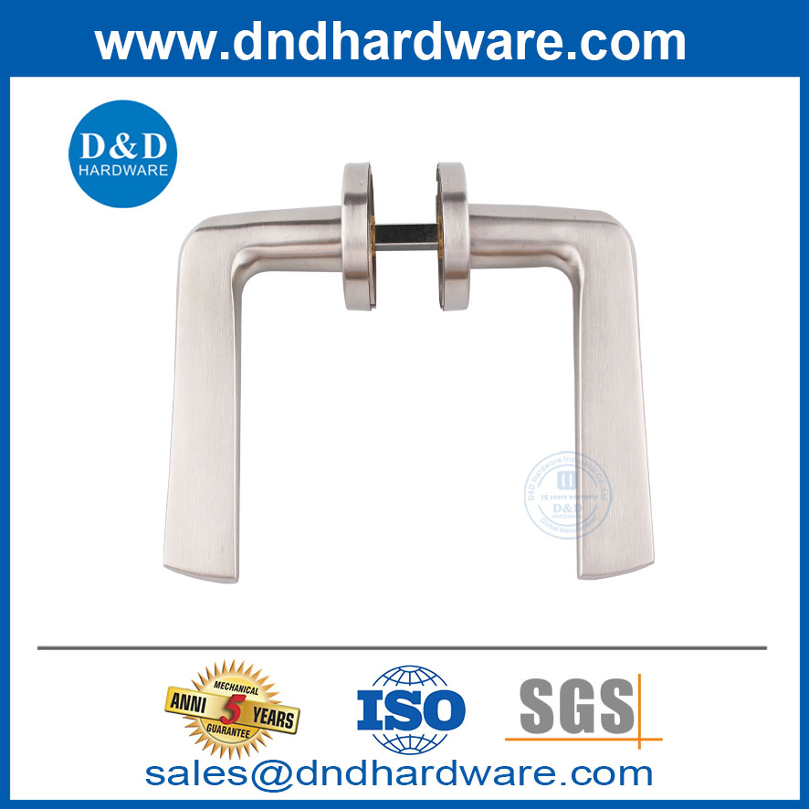 Acier inoxydable 304 Handle verrouillage verrouillage de verrouillage de serrure extérieure poignée de porte-DDTH034