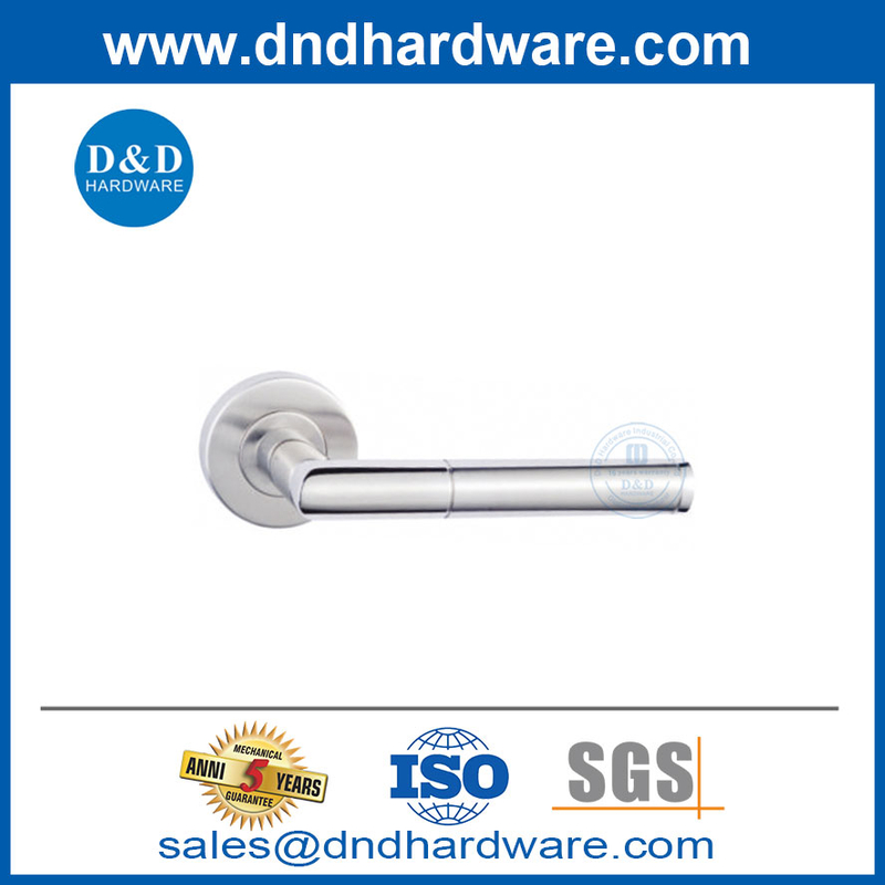 Style de style européen Porte intérieure en acier inoxydable Handle-DDTH028