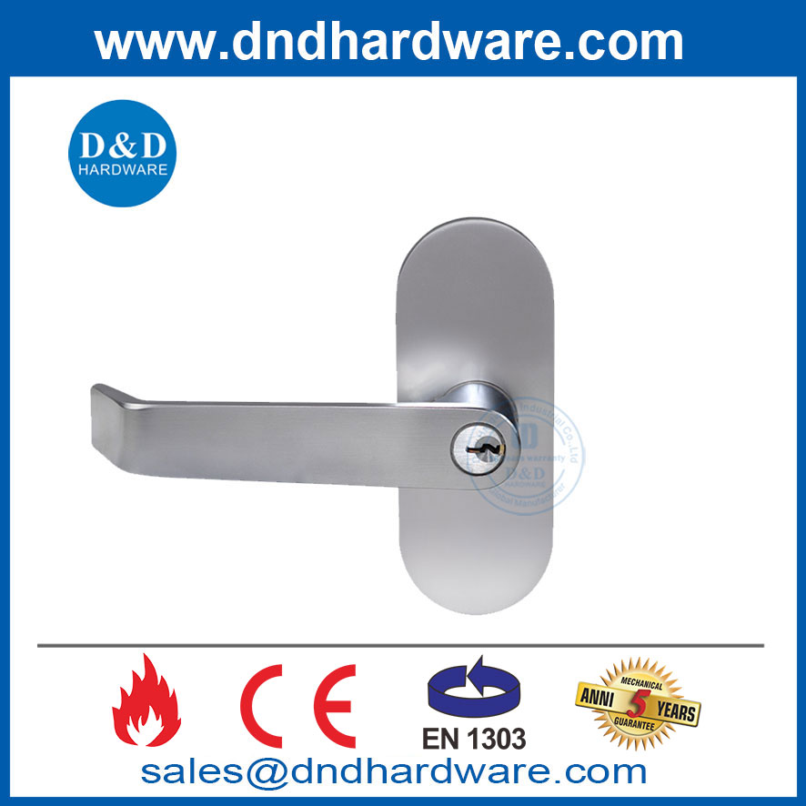 CE EN1125 Trim de levier de verrouillage extérieur pour le dispositif de sortie de panique incendie-DDPD042