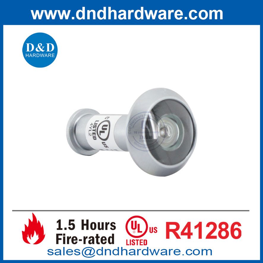 UL Fire Rated Sénaiteur Door Viewer Wide Degree Door Peephole-ddv011