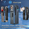 Verrouille de porte électronique Mot de passe digital Entrée sans clé Lock intelligent pour la porte-ddel005
