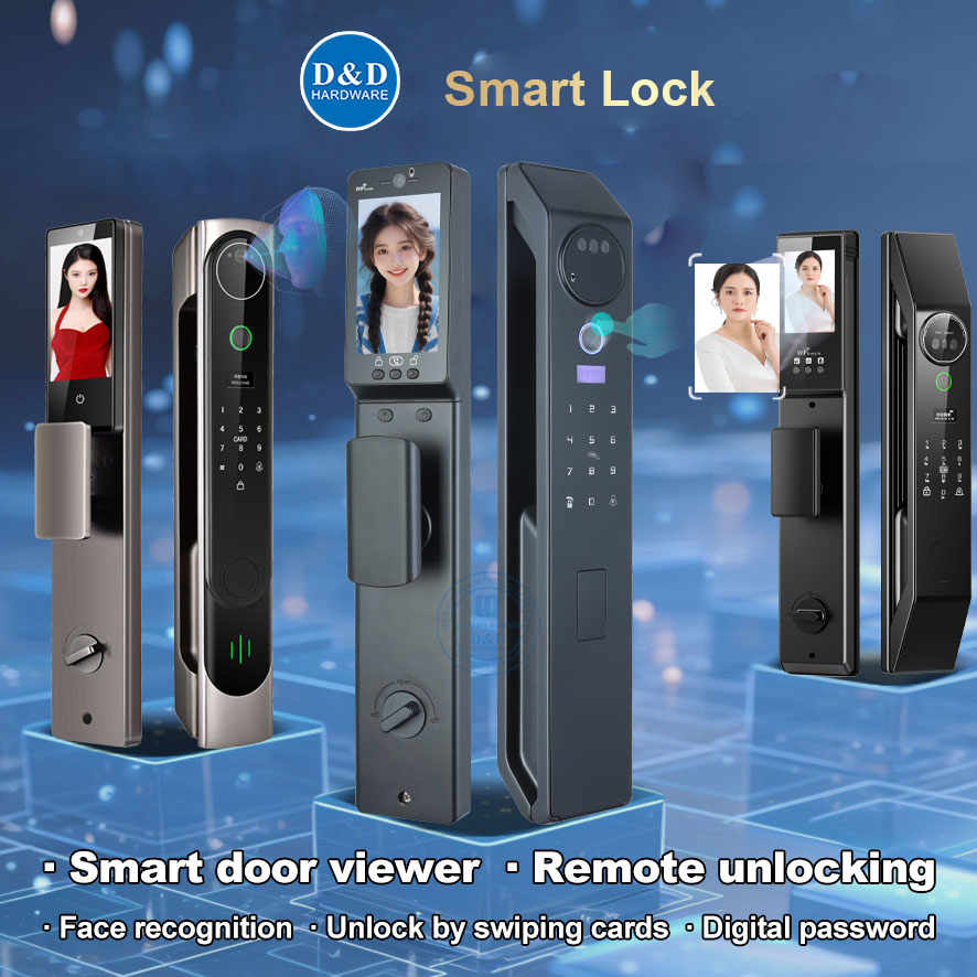 Verrouille de porte électronique Mot de passe digital Entrée sans clé Lock intelligent pour la porte-ddel005