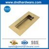 Tiroir en bois doré poignée de l'armoire en acier inoxydable cache des tractions à chasse d'eau-DDFH009-B
