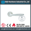 SS316 Poignée de porte chromée interne Soudage creux pour l'hôtel Single DOOR-DDTH036