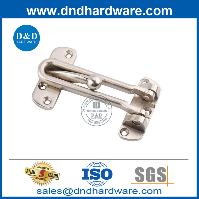 Garde de porte de sécurité en alliage de zinc de bonne qualité pour porte en bois-DDDG001