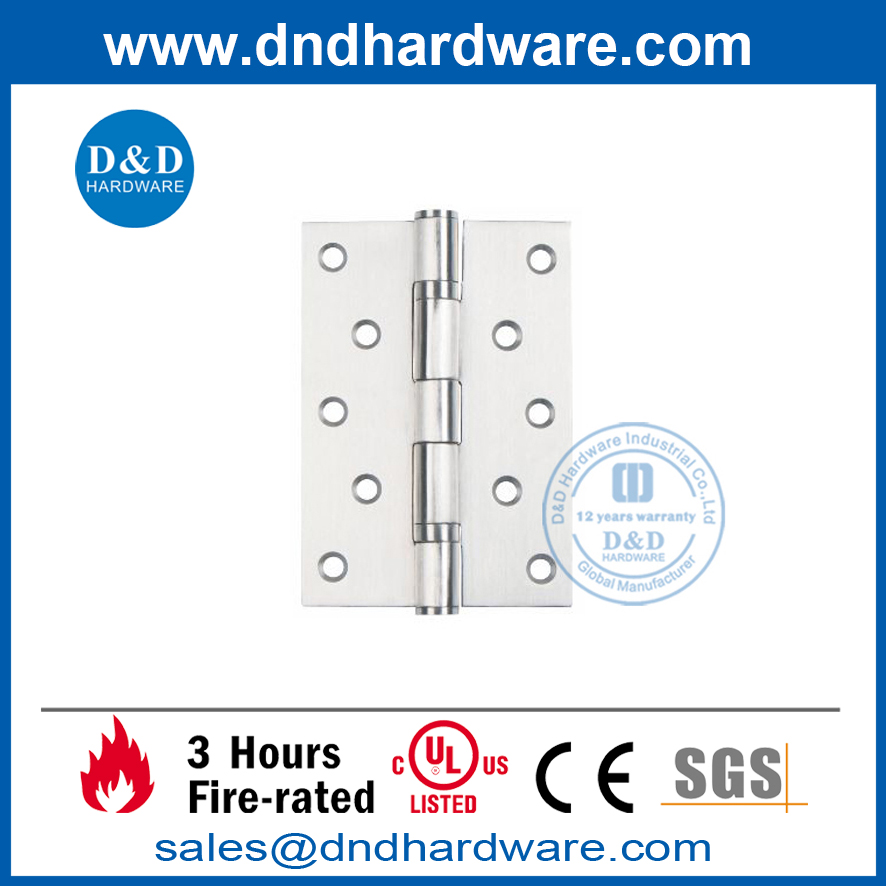 Charnière de porte à roulement à billes en acier inoxydable robuste-DDSS053