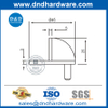 Butée de porte d'entrée de sol hémisphère en alliage de zinc de sécurité-DDDS004