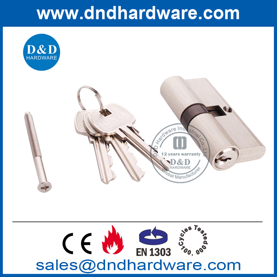 EN1303 Euro Profile Master Key Cylindre de serrure de porte double-DDLC003