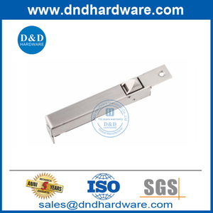 Acier inoxydable 304 Boulon à chasse d'eau automatique pour les portes en métal double-DDDB023