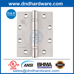 5 pouces Heavy Duty ANSI / BHMA UL GRADE 2-SS316 2BB HINE