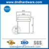 Matériel de butée de porte en métal lourd en caoutchouc d'acier inoxydable-DDDS011