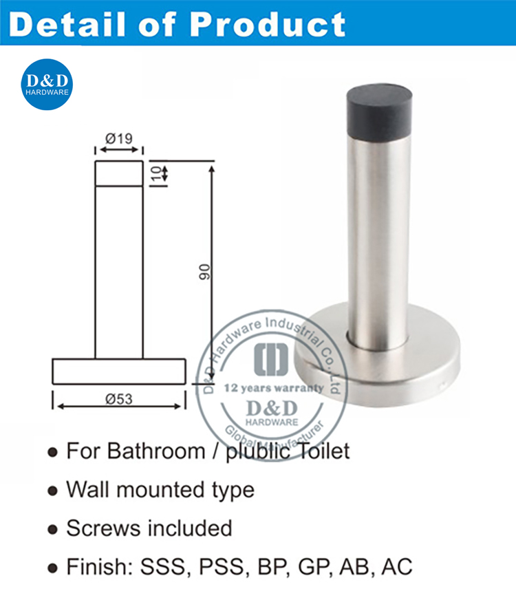 Salle de bain Stoppers-D & D Hardware 