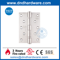 Charnière de porte interne de résistance au feu de l'acier inoxydable UL 316-DDSS005-FR