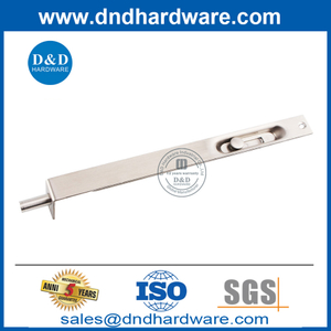 Sécurité résidentielle en acier inoxydable Boulon de porte à chasse d'eau-DDDB005