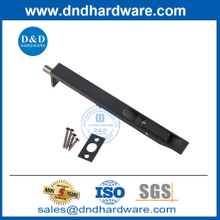 Acier inoxydable 8 pouces mate noire de porte en bois à chasse d'eau à floraison DDDB001