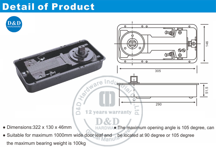 Plancher hydraulique printemps 