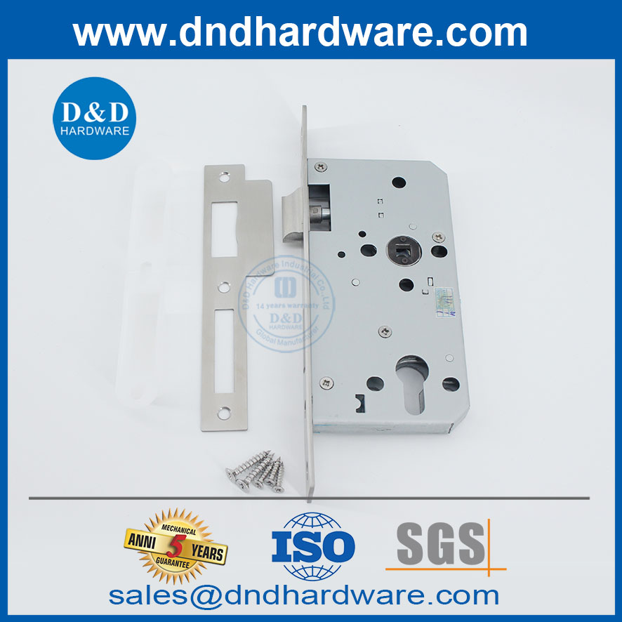 SUS304 High Security European Mortise Lock pour Evente Escape Door-DDML009-E 