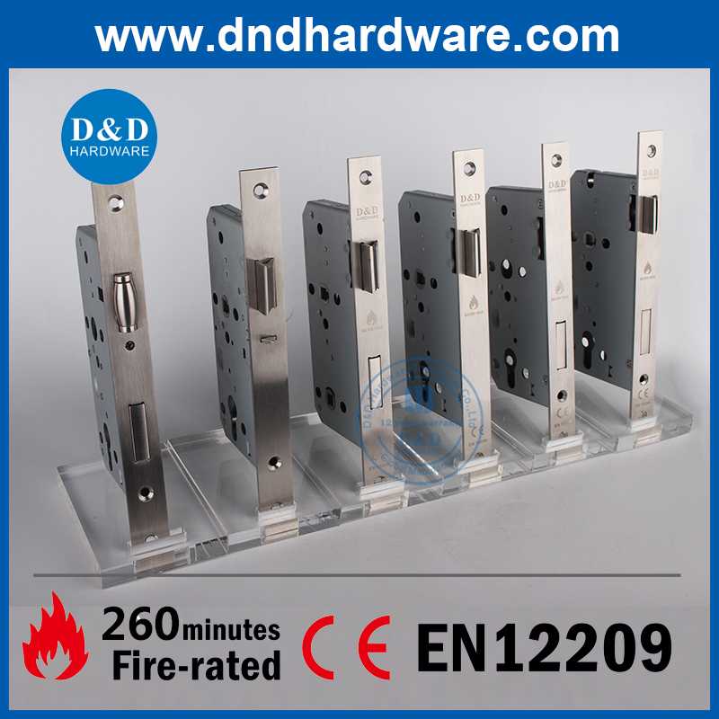 Prix ​​d'usine High Security SS304 Door Mortise Lock Classroom Style Style Porte Lock -DDML015