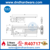 Type dissimulé en aluminium Fire de feu nominal UL Porte coulissante Closer-DDC005UL