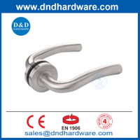 Poignée de porte Hardware en1906 en acier inoxydable moderne Poiglettes de porte de fantaisie-DDTH006