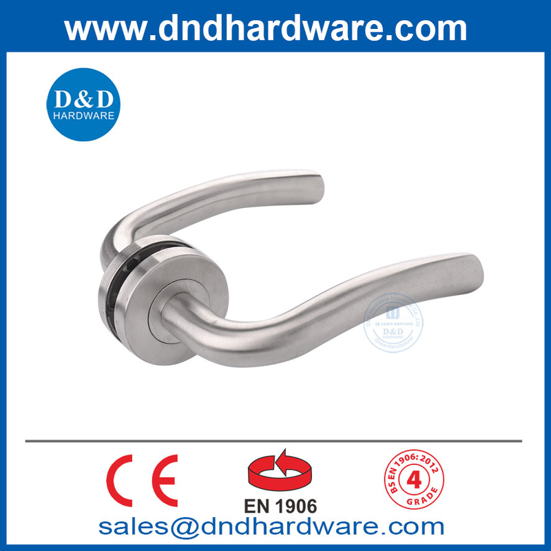 Poignée de porte Hardware en1906 en acier inoxydable moderne Poiglettes de porte de fantaisie-DDTH006
