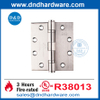 Acier inoxydable en satin 316 UL Listé de la porte incendie incendie pour le bâtiment résidentiel-DDSS002-FR-4.5x4x3.4