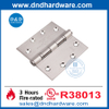 Poule à billes en acier inoxydable Hornières de porte extérieures avec UL Fire Rated-DDSS002-FR-4.5x4.5x3.0