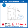 Poule à billes en acier inoxydable Hornières de porte extérieures avec UL Fire Rated-DDSS002-FR-4.5x4.5x3.0