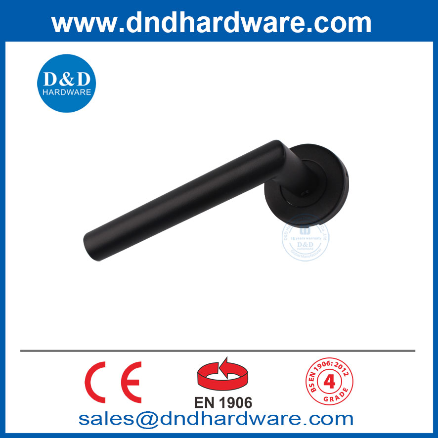 EN1906 Matt Black en acier inoxydable Commercial extérieur Handle-DDTH003