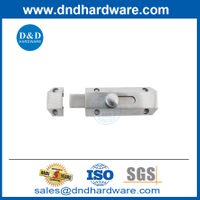 Boulons de surface de porte commerciale Lock de boulon à canon en acier inoxydable pour la porte-DDB029