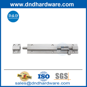 Boulons de sécurité en acier inoxydable serrure de boulon de canon pour la porte commerciale du bâtiment-DDDB035