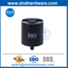 Black en acier inoxydable noir gros bouchée de porte en caoutchouc-ddds012