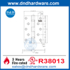 Acier inoxydable de haute qualité 316 BALL BORD DORING PORTY avec UL 10C-DDSS005-FR-5X4X3.0