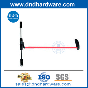 Type de jante Panique Barre de porte en acier Barre de panique Barre de surface transversale verticale-DDPD036