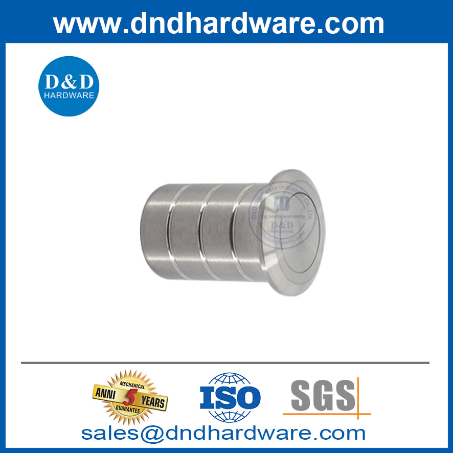 Hardware de porte en acier inoxydable Flush Bolt Proof Prooft Strike for Front Door-DDDP008