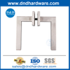 Poignées de porte uniques en acier inoxydable argent intérieur intérieur moderne de porte moderne poignées-ddth019