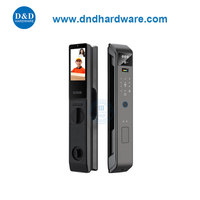 Porte d'empreintes digitales biométriques imperméable numérique Smart Lock-Ddel004 commerciale Smart Lock-Ddel004
