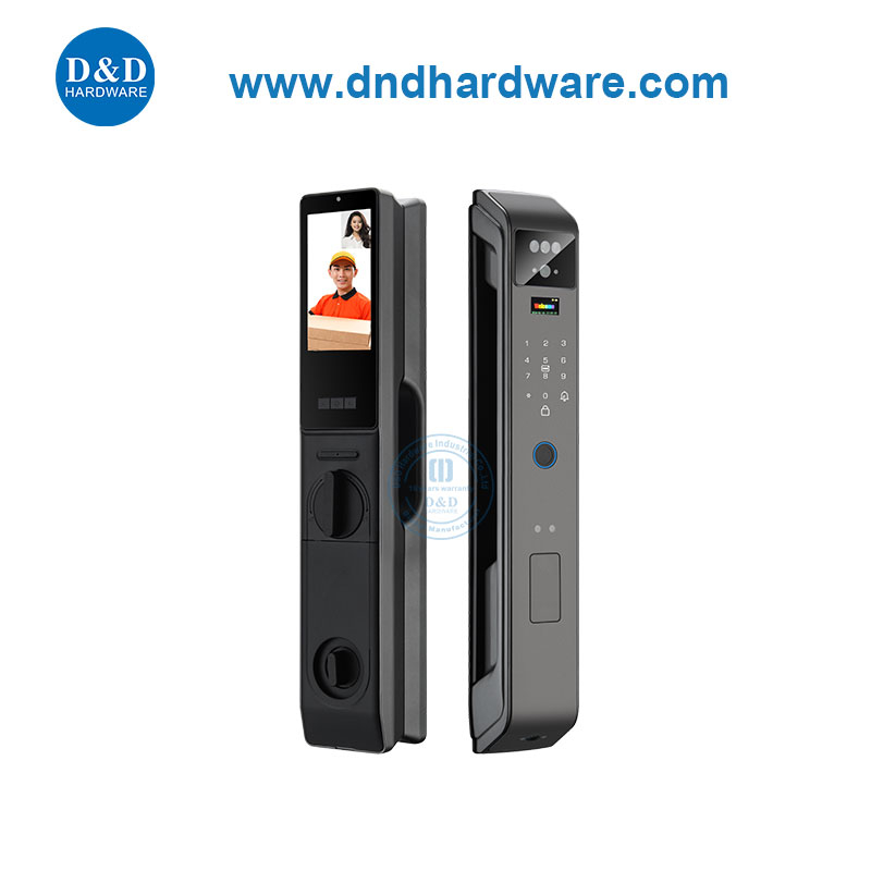 Porte d'empreintes digitales biométriques imperméable numérique Smart Lock-Ddel004 commerciale Smart Lock-Ddel004